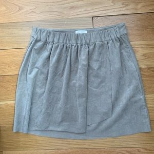 Aritzia Wilfred Suede Skirt